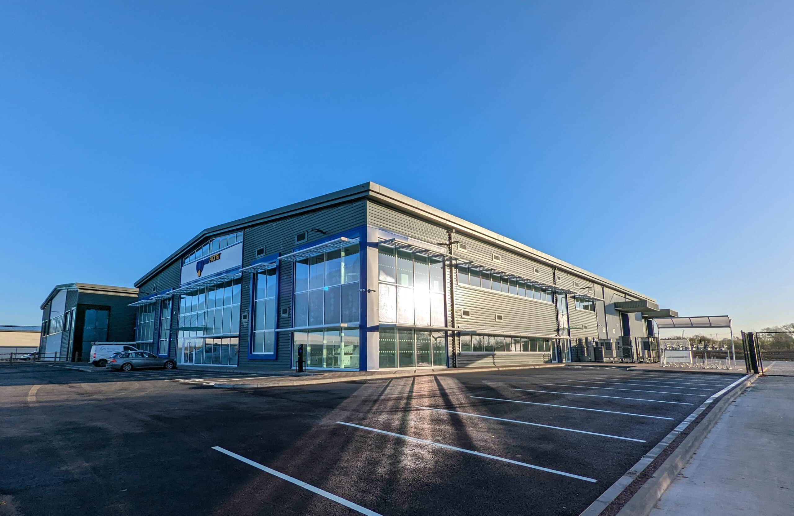 NEW FACILITY IN UK - MP Filtri