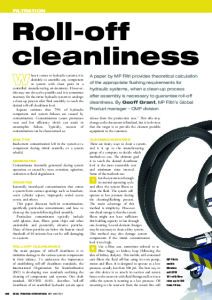 Roll-Off cleanliness - MP Filtri